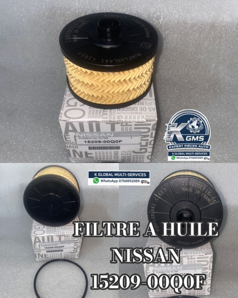 Filtre à huile Nissan oem:15209-00Q0F