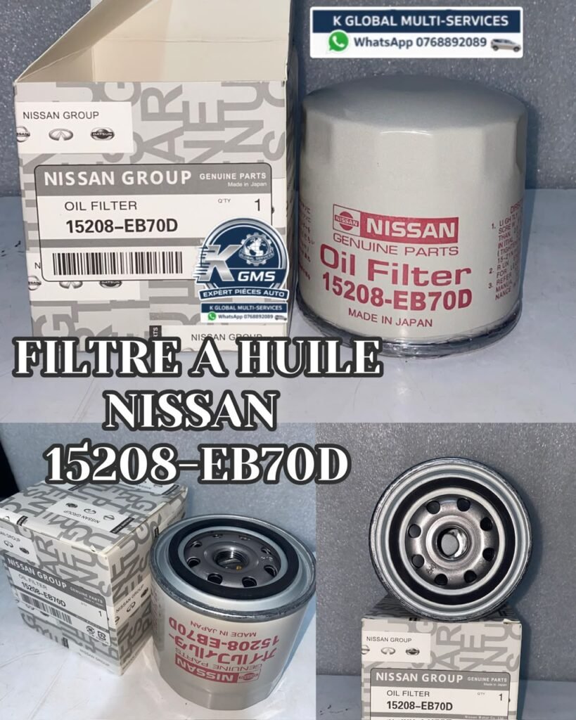 Filtre a huile Nissan - OEM15208-EB70D