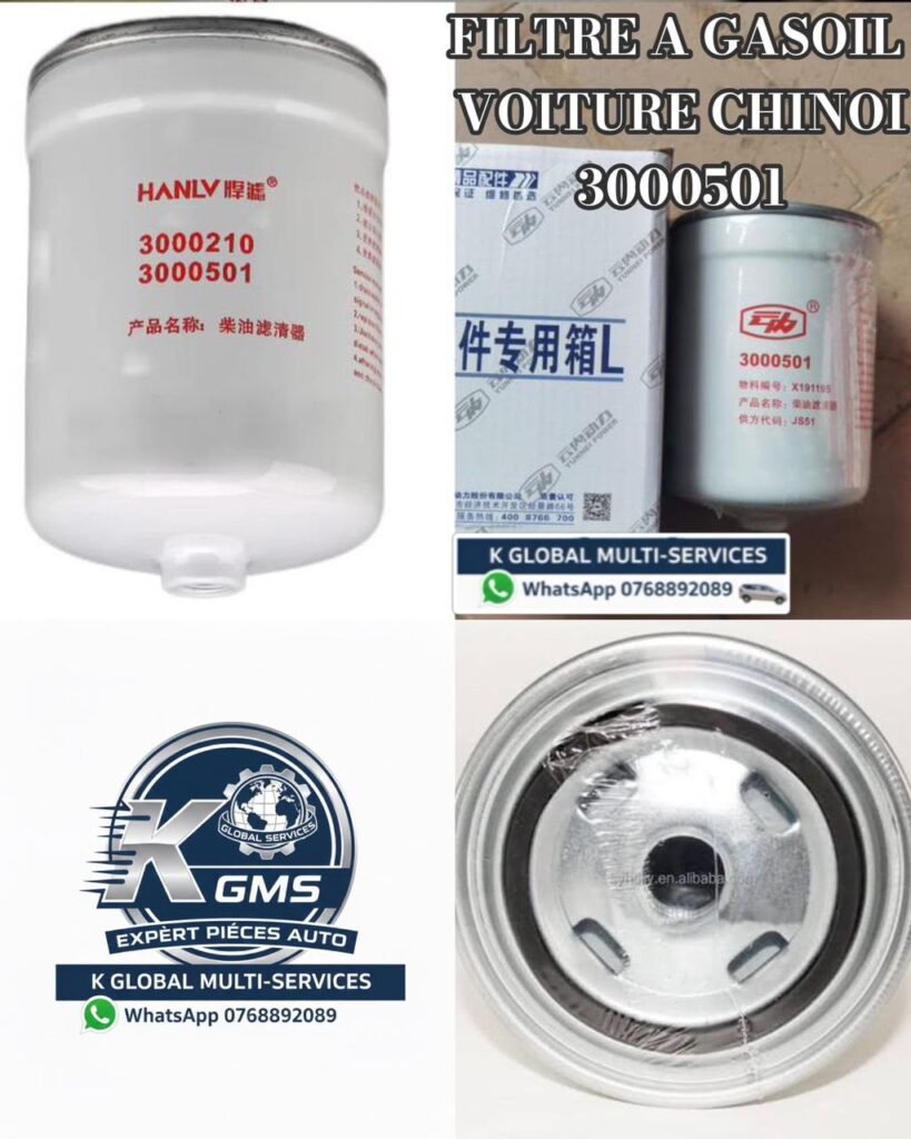 Filtre à gasoil Changan Hunter/F70 – OEM 3000501