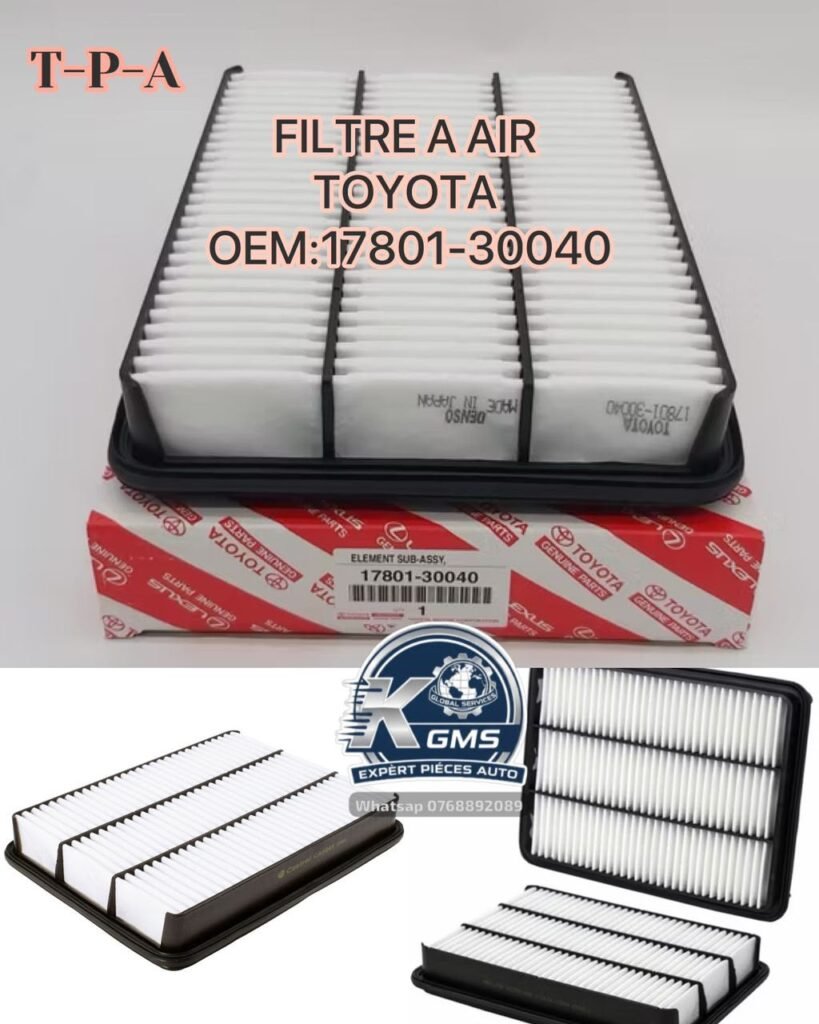 Filtre a air toyota oem:17801-30040