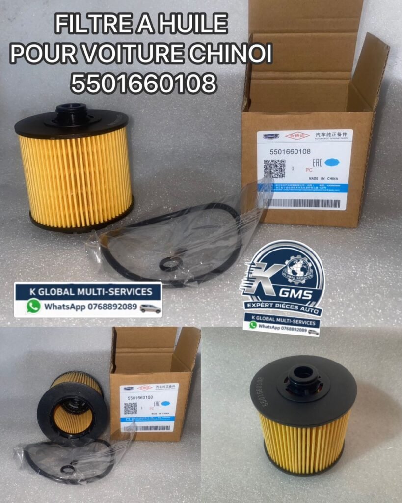 Filtre à huile Geely / Lynk & Co – OEM 5501660108