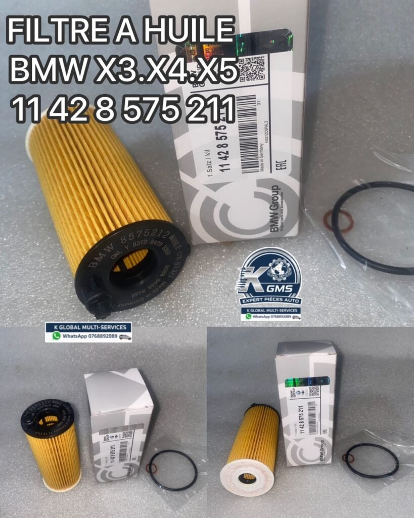 Filtre à huile BMW X3.X4.X5