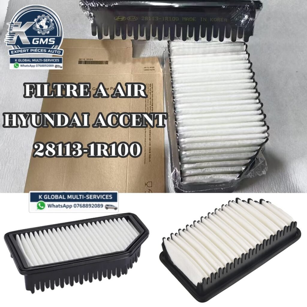 Filtre a air hyundai accent oem: 28113-1R100