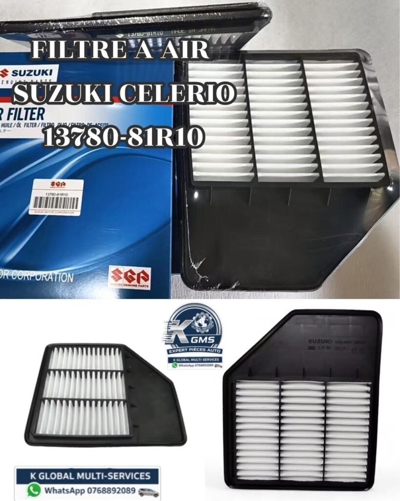 Filtre a air suzuki oem:13780-81R10