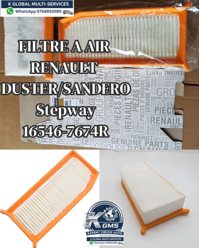 Filtre a air Renault Duster oem:16546-7674R