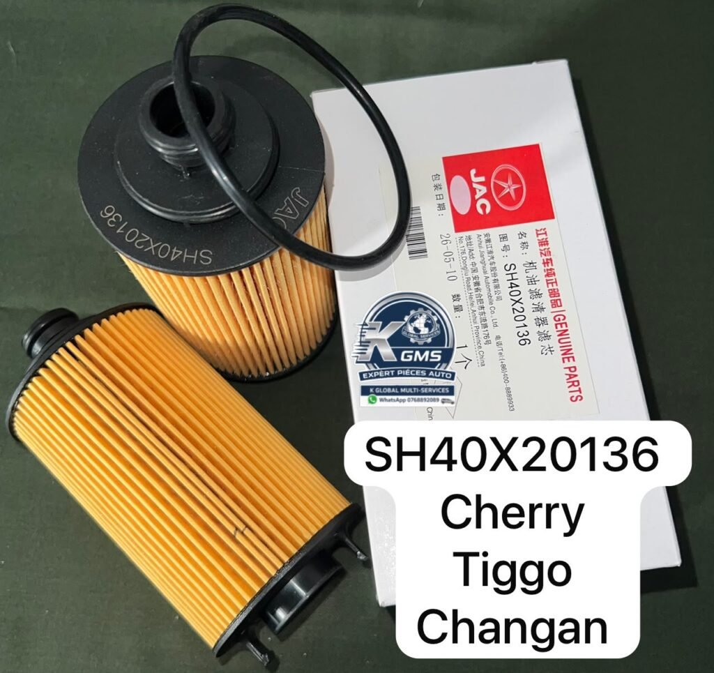 Filtre à huile pour plusieurs modèles de voiture chinoise