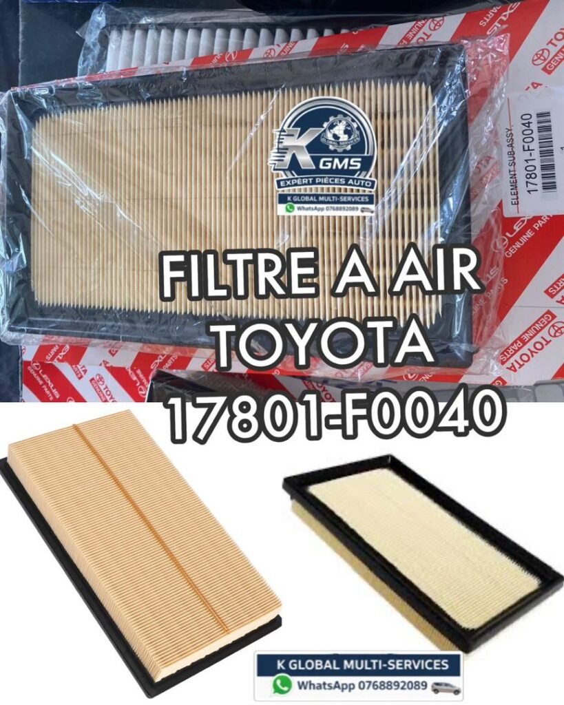 Filtre a air toyota oem:17801-F0040