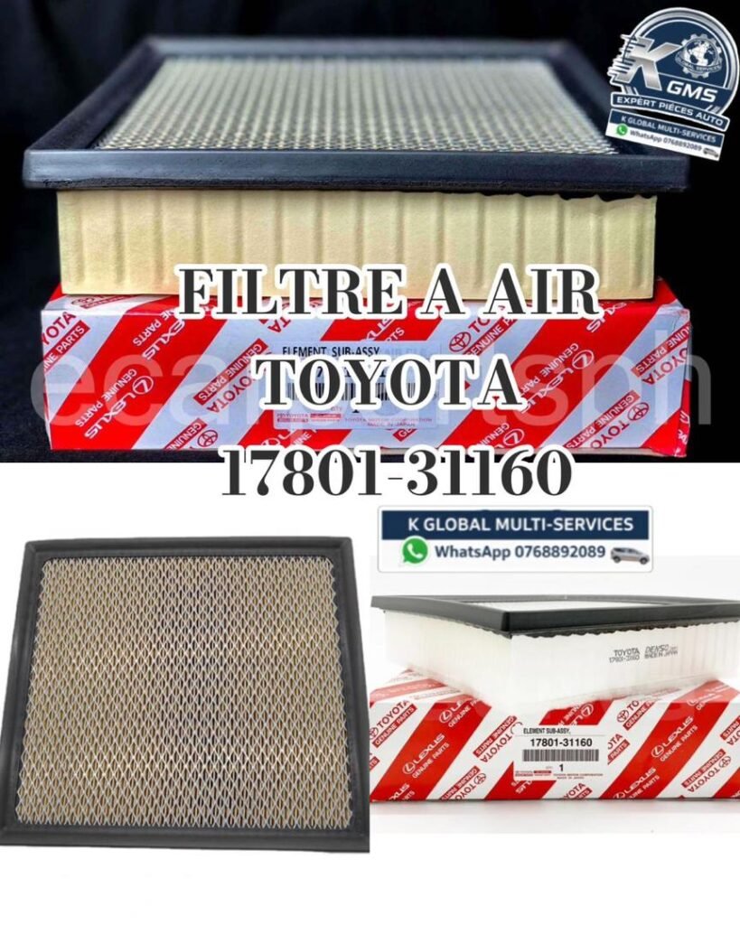 Filtre a air Toyota oem:17801-31160